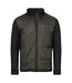 Tee Jays Mens Hybrid Stretch Jacket (Deep Green/Black) - UTBC5082