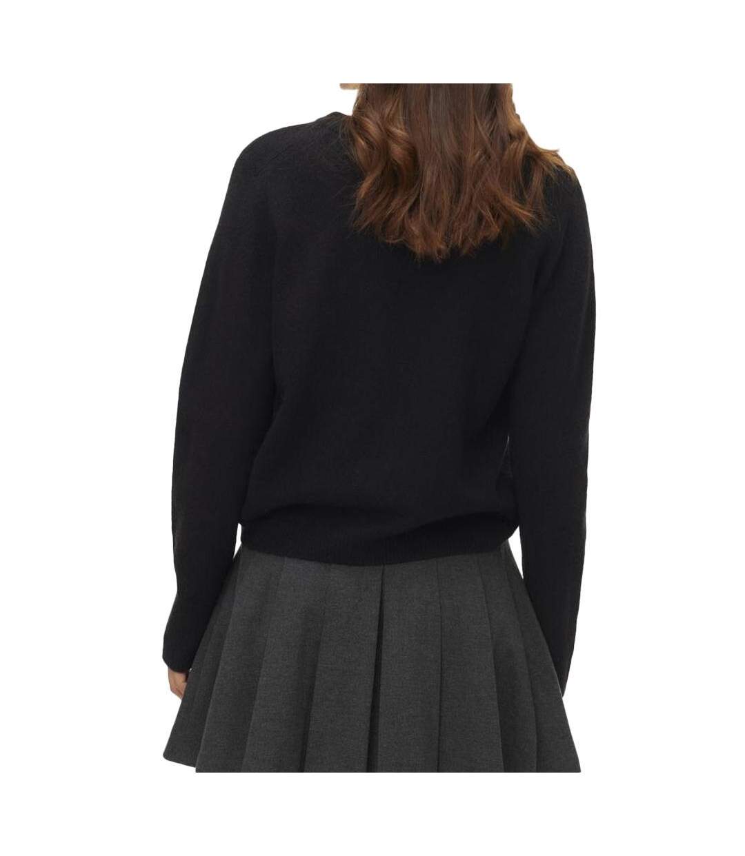 Gilet noir femme vero moda fiona-2