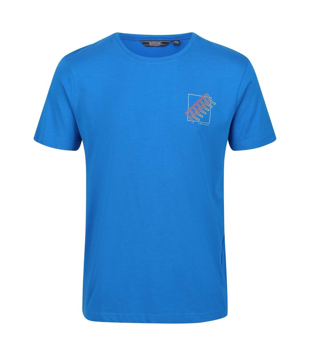 Regatta Mens Breezed Square T-Shirt (Imperial Blue)
