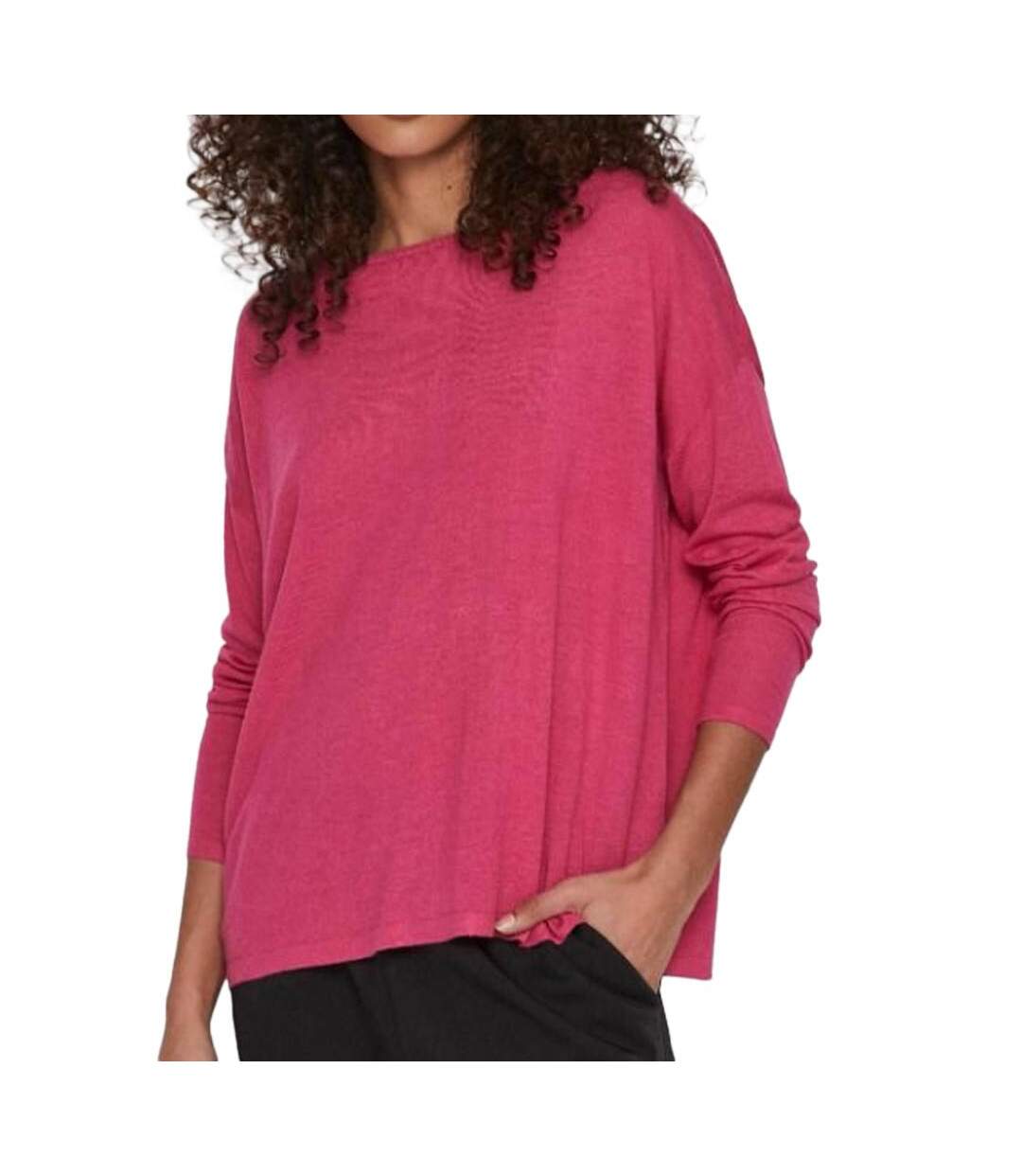 Pull Rose Femme Vila Bella - L-1