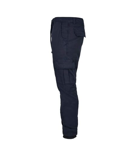 Mens Plain Cargo Trousers Navy Urban Classics