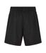 Womens/ladies Jersey Sweat Shorts  Black Puma-2