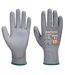 Unisex adult mr cut pu palm grip gloves 3xl grey Portwest