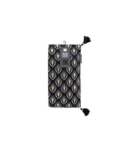 Housse de Coussin Déco Noireor 40x40cm Noir