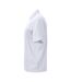 Mens Pique Polo Shirt White Projob-3