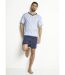 Pyjama short col V jersey coton-3