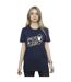 Disney Womens/Ladies The Lion King The King Cotton Boyfriend T-Shirt (Bleu marine) - UTBI29493-2