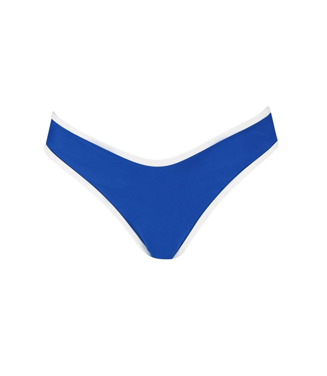 Womens/ladies Reversible Bikini Bottoms Blue Grey Puma-1