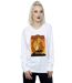 Disney Sweatshirt Le Roi Lion Simba et Mufasa - Femmes/Dames (Blanc) - UTBI22081-2