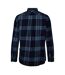 Chemise À Boutons Rickert_m Homme Bleu Foncé Boss-2