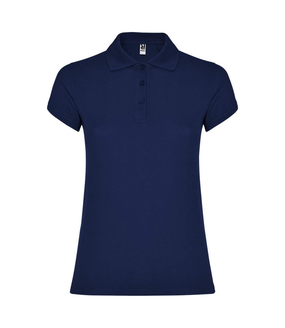 Polo star femme bleu marine Roly