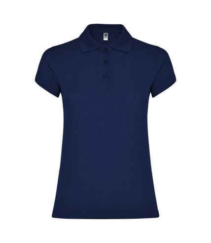 Roly Womens/Ladies Star Polo Shirt (Navy Blue)