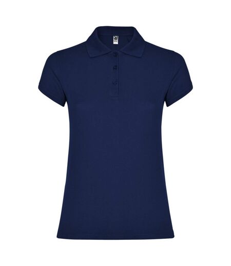 Roly Womens/Ladies Star Polo Shirt (Navy Blue)