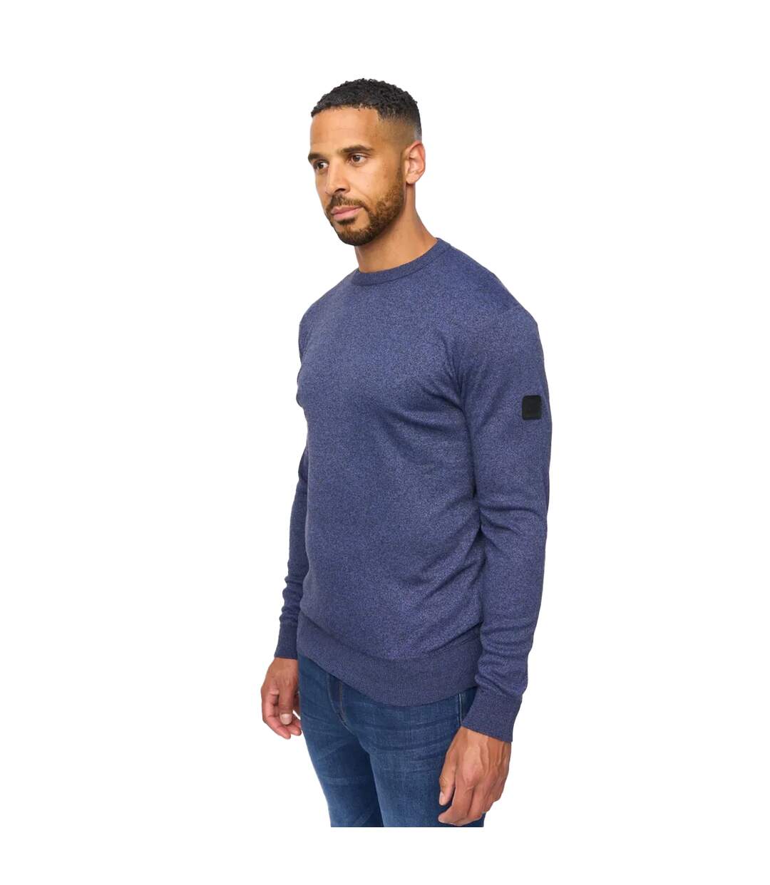 Pull Pepston Homme Noir Chiné Bewley & Ritch-4