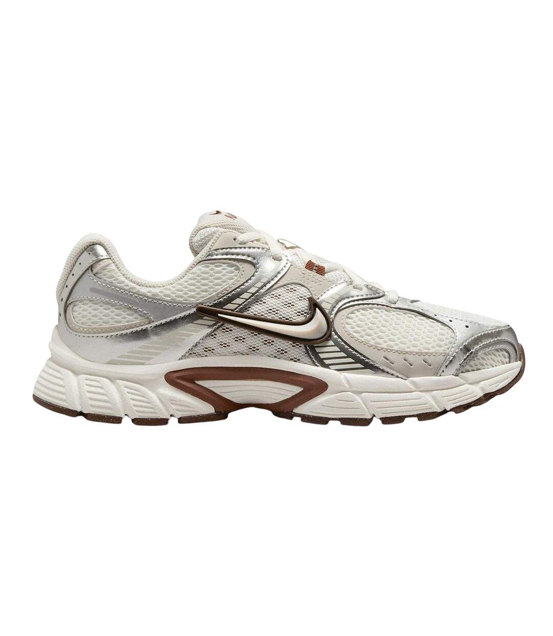 Baskets Vomero Run Homme Blanc Cassé Marron Nike-1