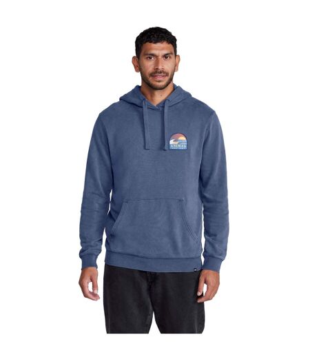 Mens river hoodie blue Animal