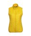 2786 Womens/Ladies Tribe Fineline Padded Gilet/Bodywarmer (Bright Yellow) - UTRW5017
