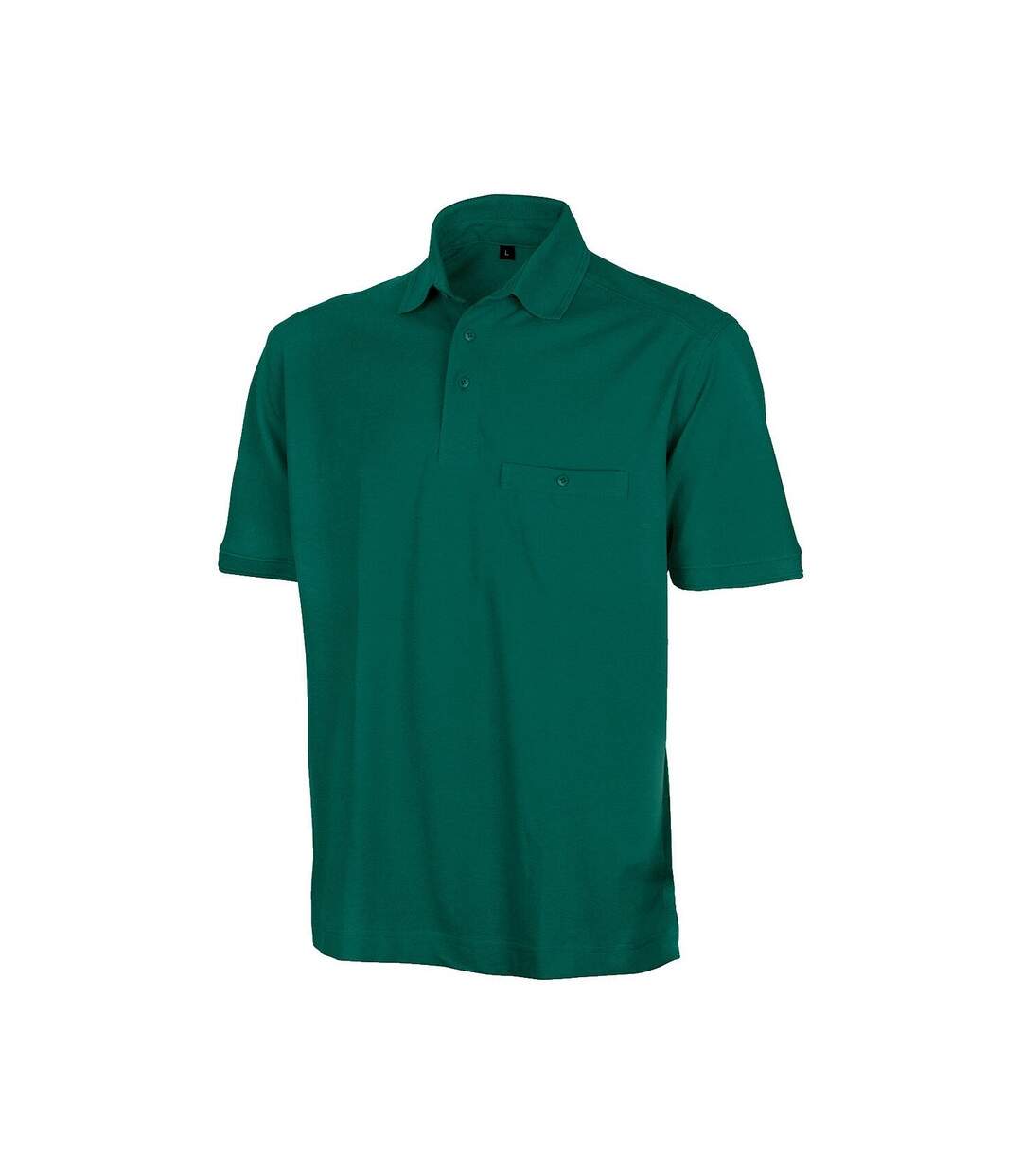 Polo Apex Homme Vert Bouteille WORK-GUARD By Result-2