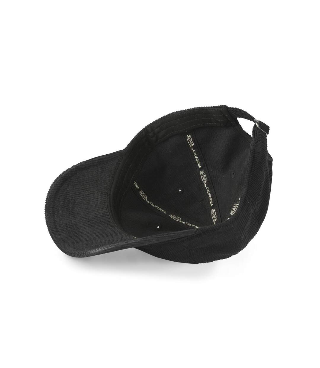 Casquette dad cap adulte en velours avec patch Log Vondutch-5