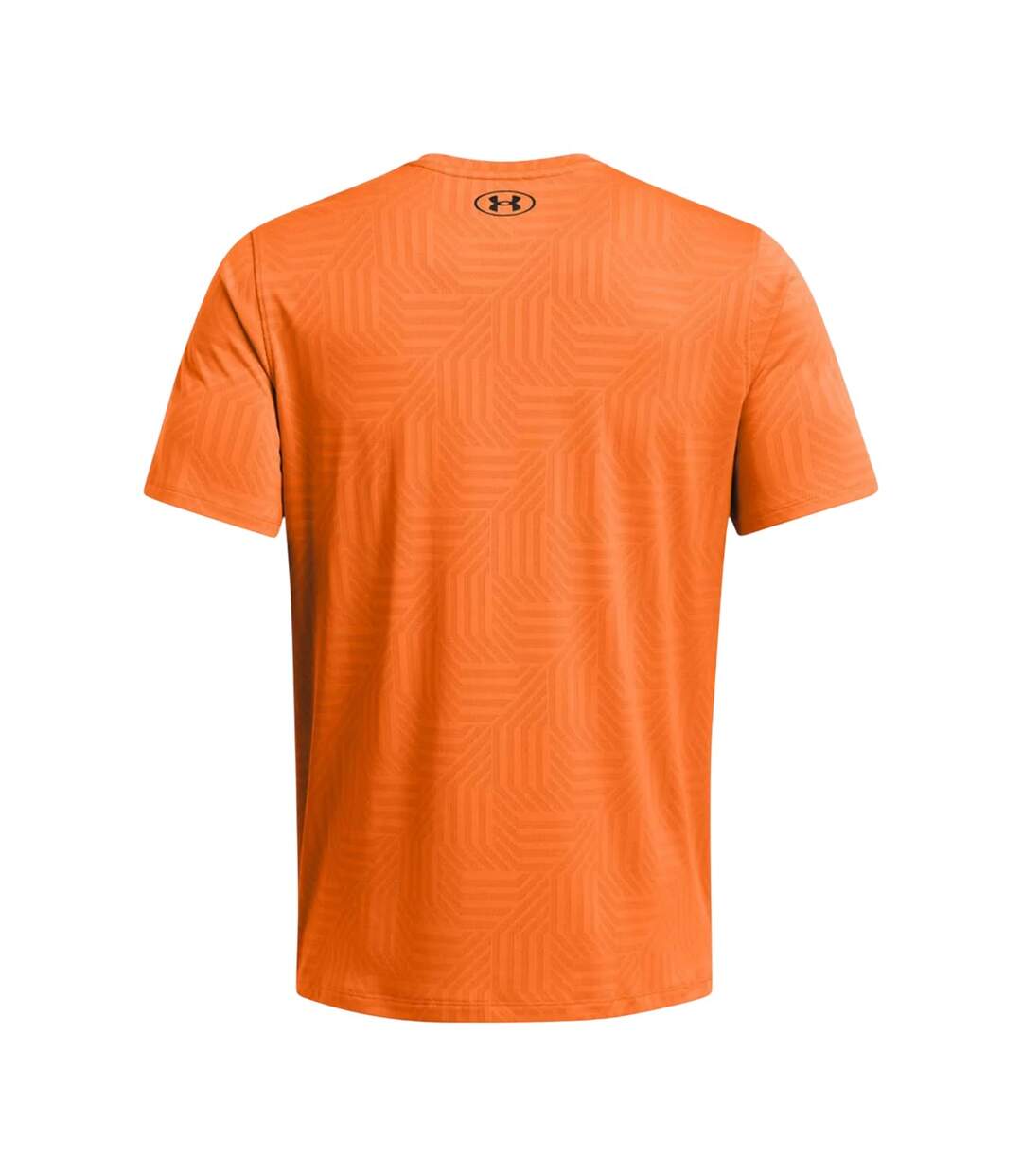 Mens Tech Geotessa Vent T-shirt Orange Under Armour-3