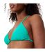 Womens/ladies Triangle Bikini Top Green Jack Wills-4