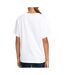 T-shirt Blanc Femme Element Logo Ss W - M