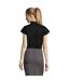 Blouse Excess Femme Noir SOLS-2