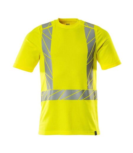T-shirt Accelerate Safe Homme Jaune Fluo Mascot