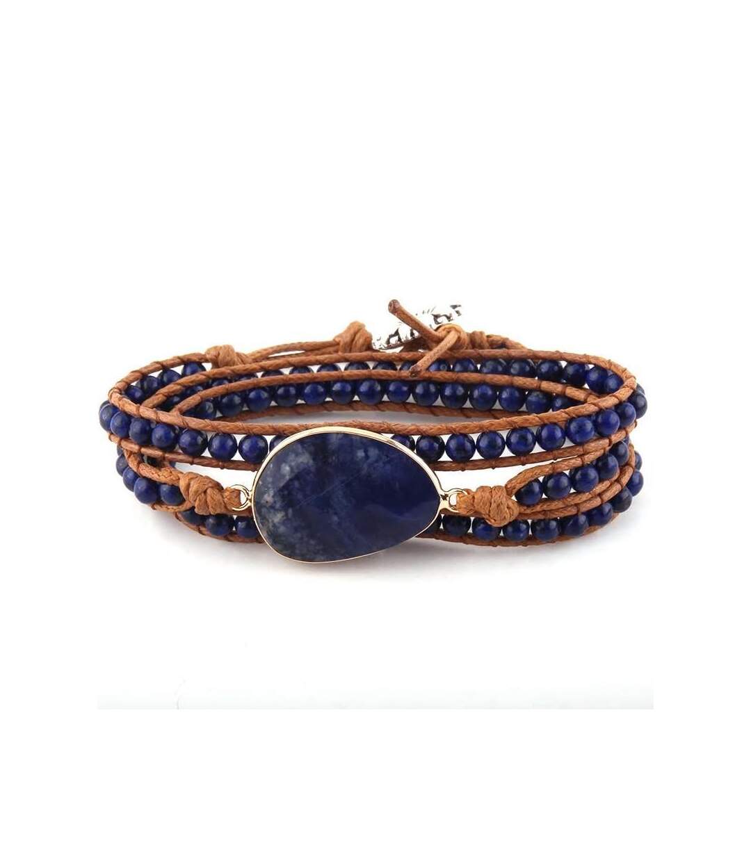 Bracelet d'équilibre en lapiz lazuli-1