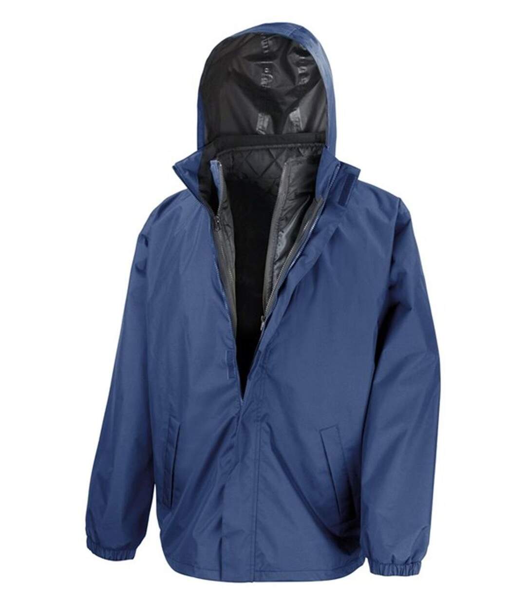 Veste imperméable 3 en 1 matelassé - Homme - R215X - bleu marine