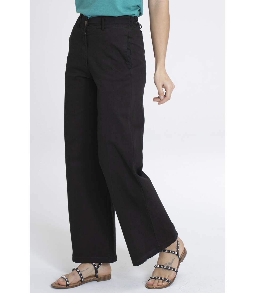 Pantalon PLUME Noir-2