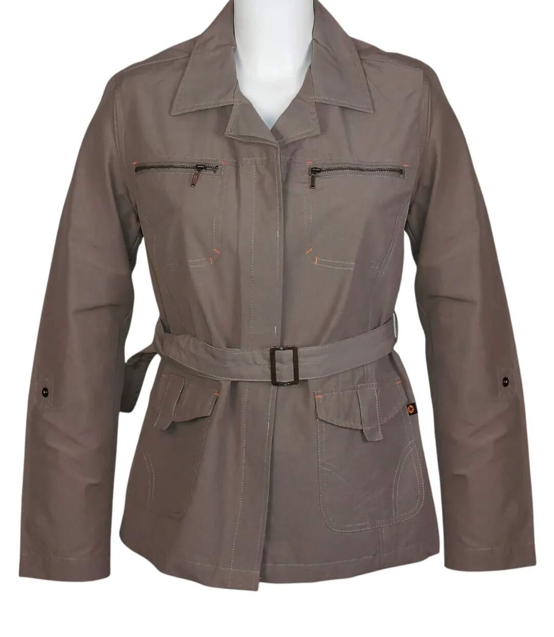 Veste Saharienne Rando Femme Ogalo Castor MarronSE9042-2