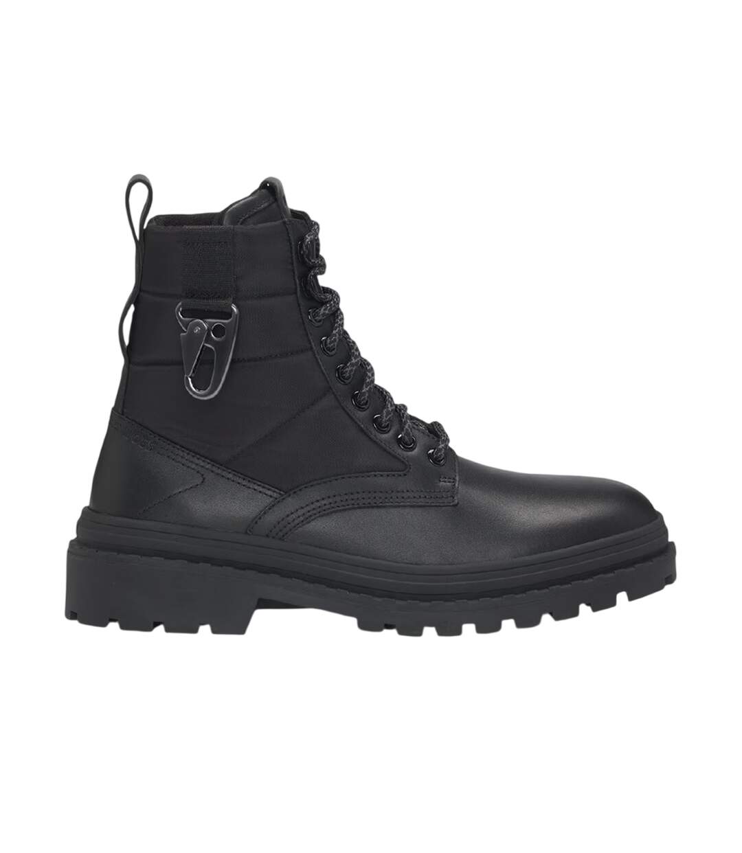 Mens Nebular Halb Ltnyhw Leather Hiking Boots Black Boss-1