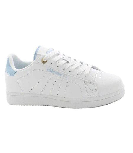 Baskets Femme Blanc Bleu Ciel Délavé Ellesse