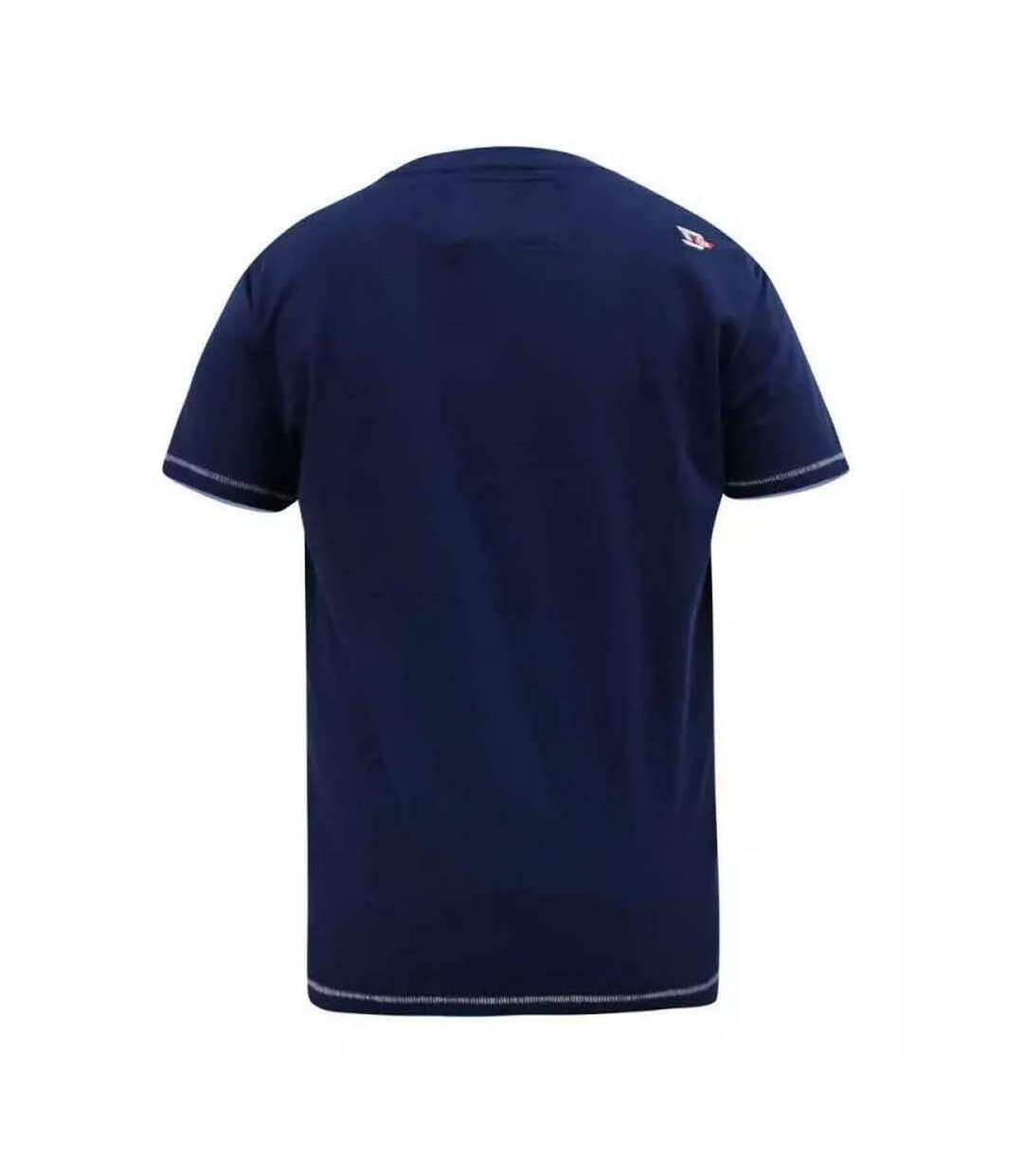 Mens D555 Bronte All American Guitar Guitar Kingsize T-shirt Navy Duke-3