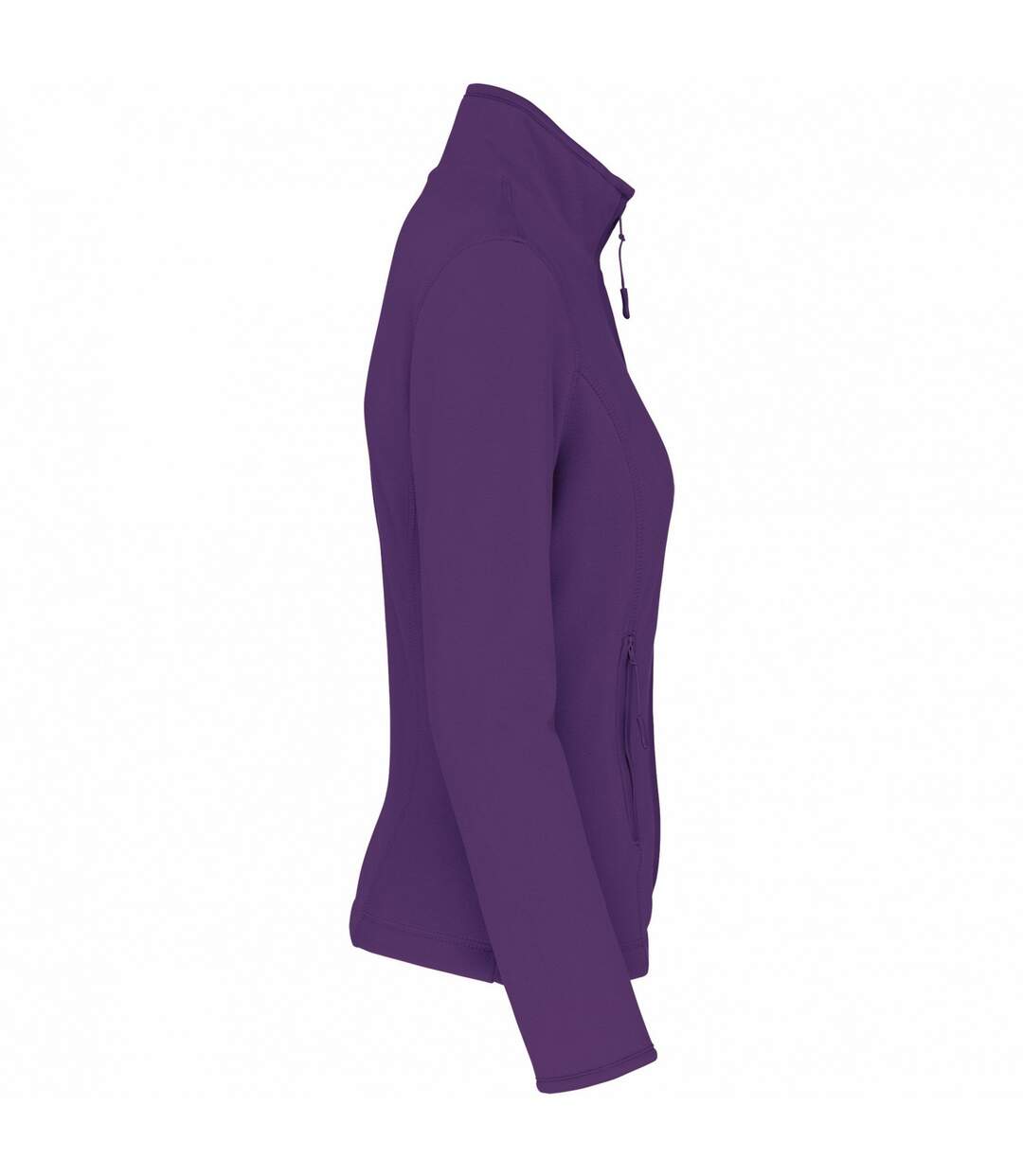 Womens/ladies maureen microfleece jacket purple Kariban