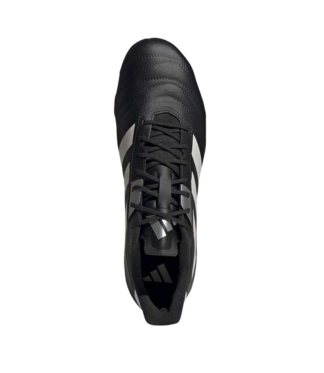 Mens Kakari Elite Reinforced Toe Soft Ground Rugby Boots Black Silver Adidas-4