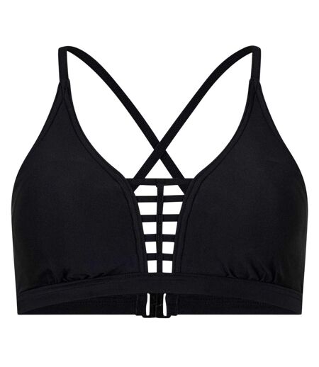 Haut Court Motif/style Échelle Femme Noir Zoggs