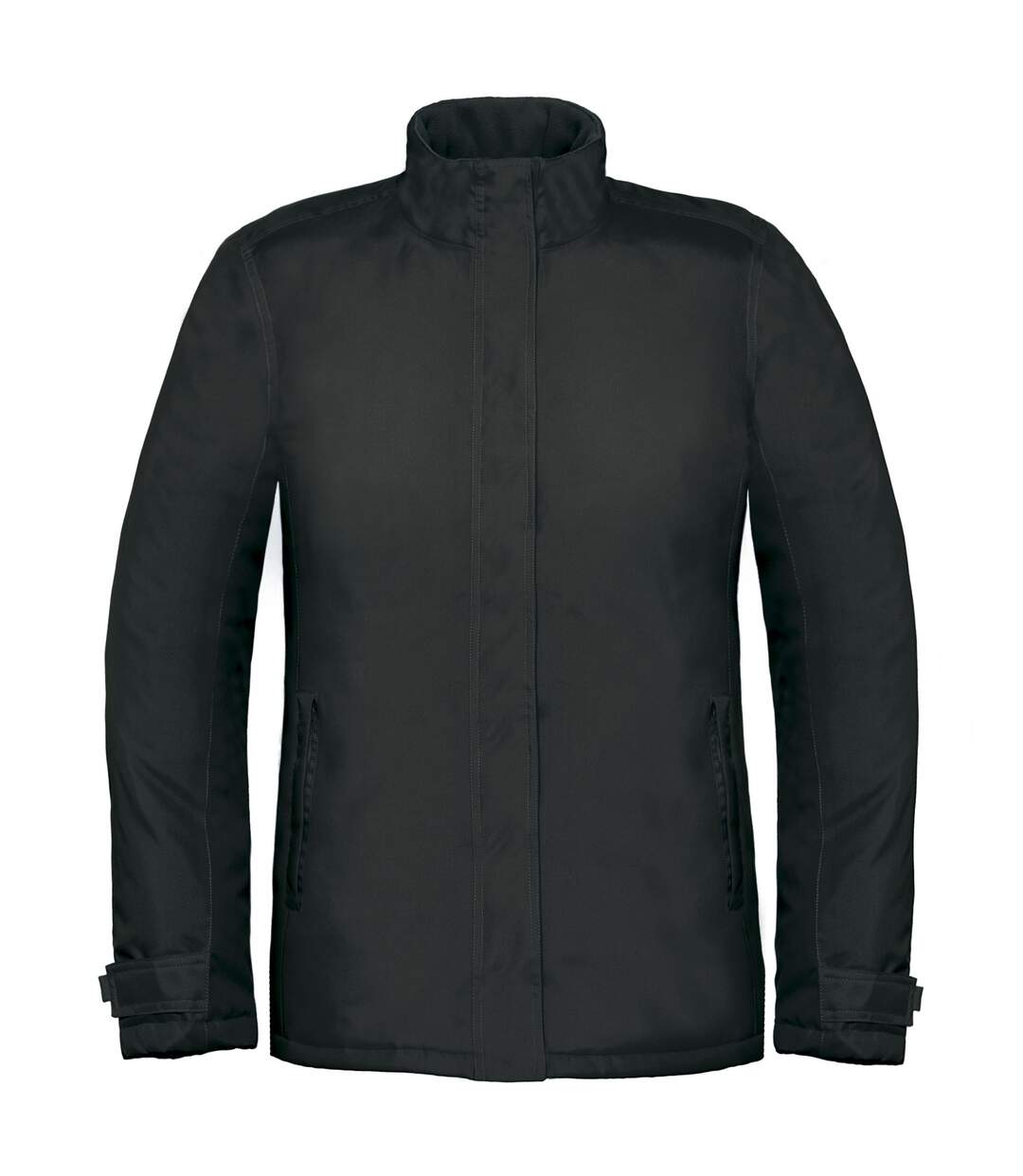 Veste coupe-vent imperméable femme noir B&C Real+-1