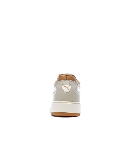 Baskets beiges/camel homme puma doublecourt03