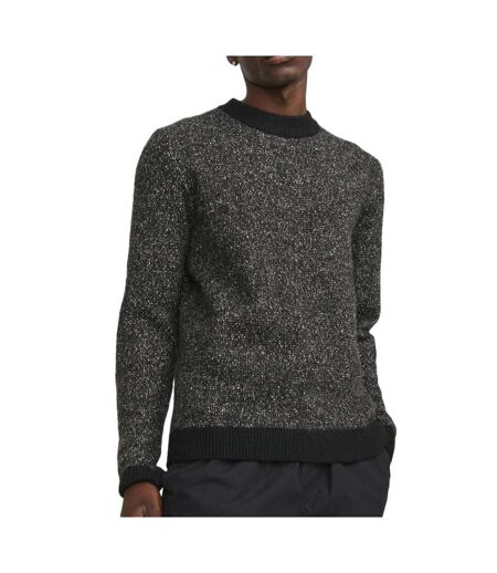 Pull noir chiné homme jack & jones space