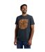 Mens summer sector graphic t-shirt navy Weird Fish-3