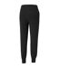 Mens Fleece Plain Joggers  Black Puma-2