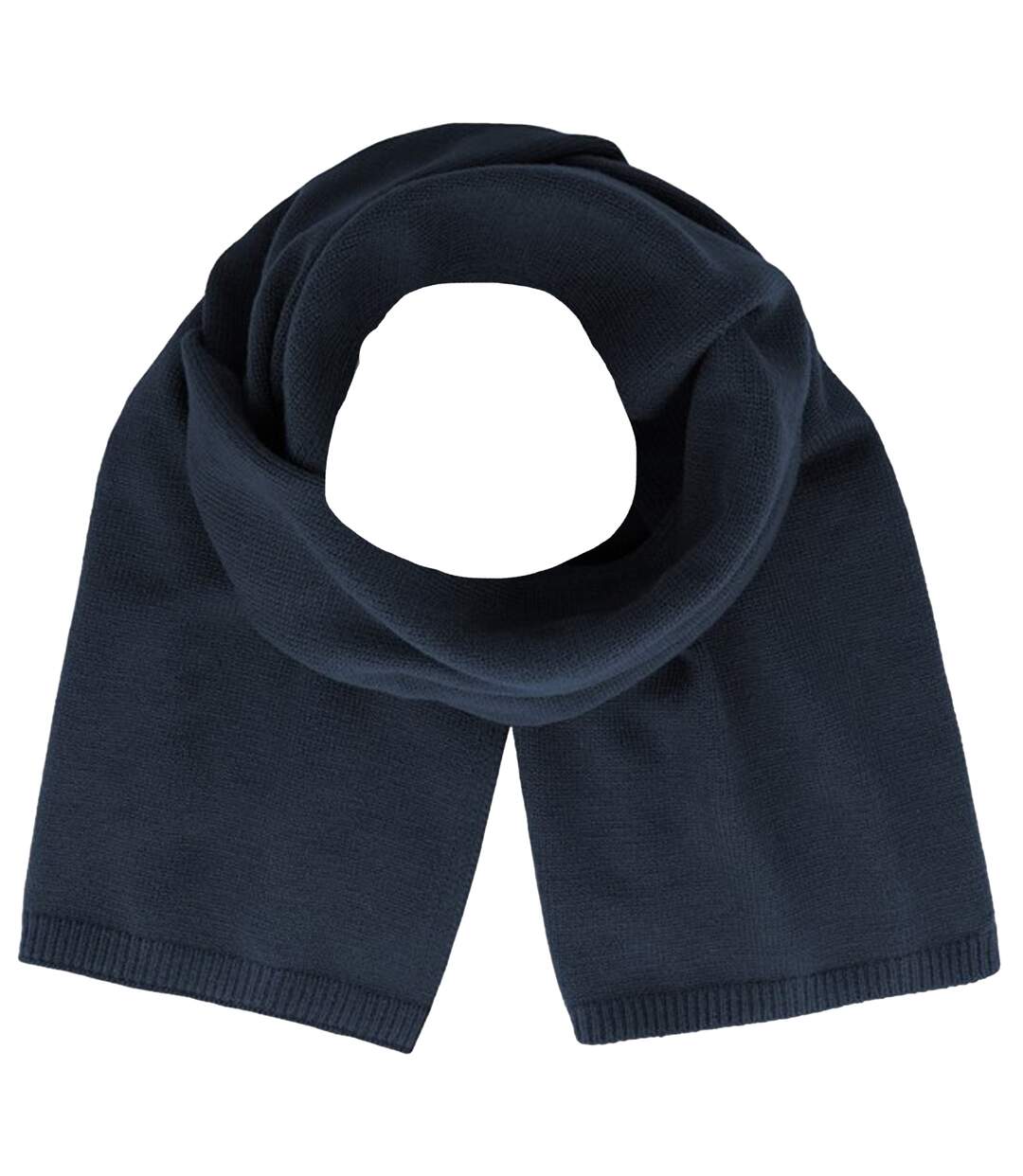Unisex Adult Wind Recycled Polyester Scarf One Size Navy Atlantis-1