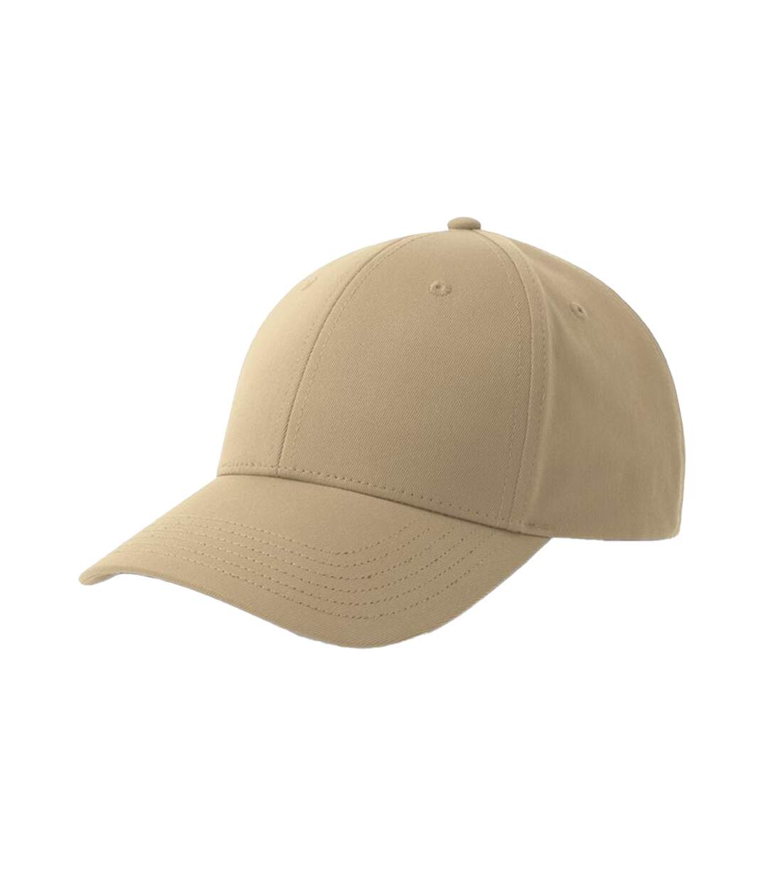 Casquette De Baseball Motif/style 6 Panneaux Bolt-s Marron Kaki Atlantis Headwear-1