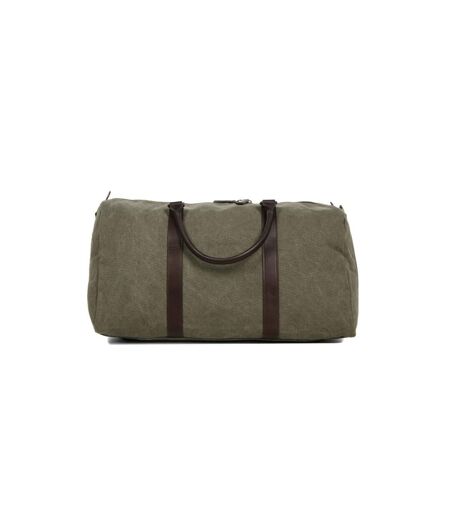 Sac de voyage toile et cuir KATANA - kaki