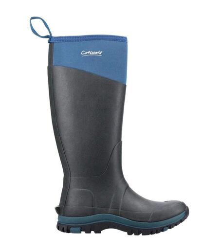 Cotswold Womens/Ladies Contrast Panel Galoshes (Turquoise) - UTFS10420