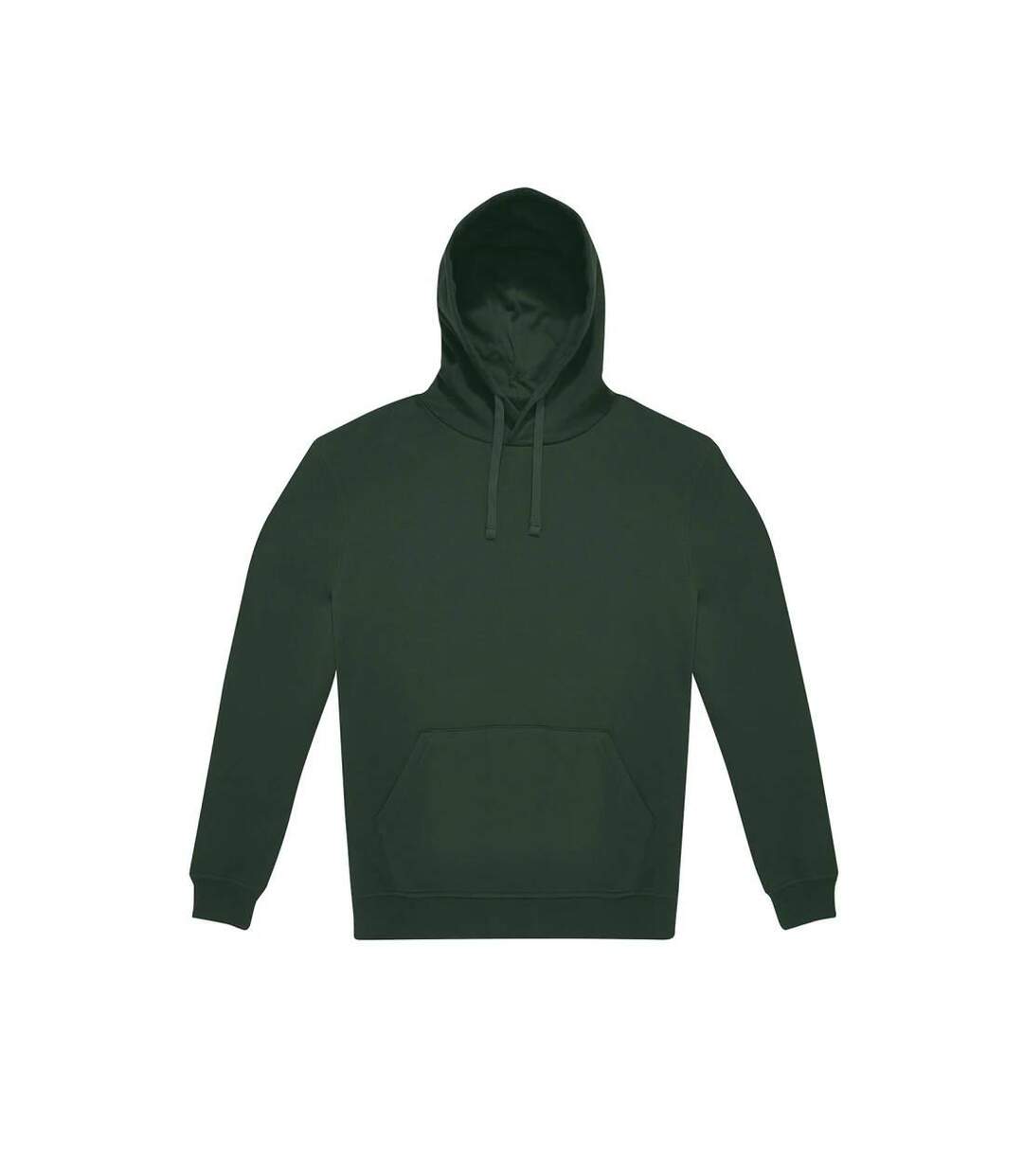 Sweat À Capuche Id.223 Adulte Vert Forêt B&C-1