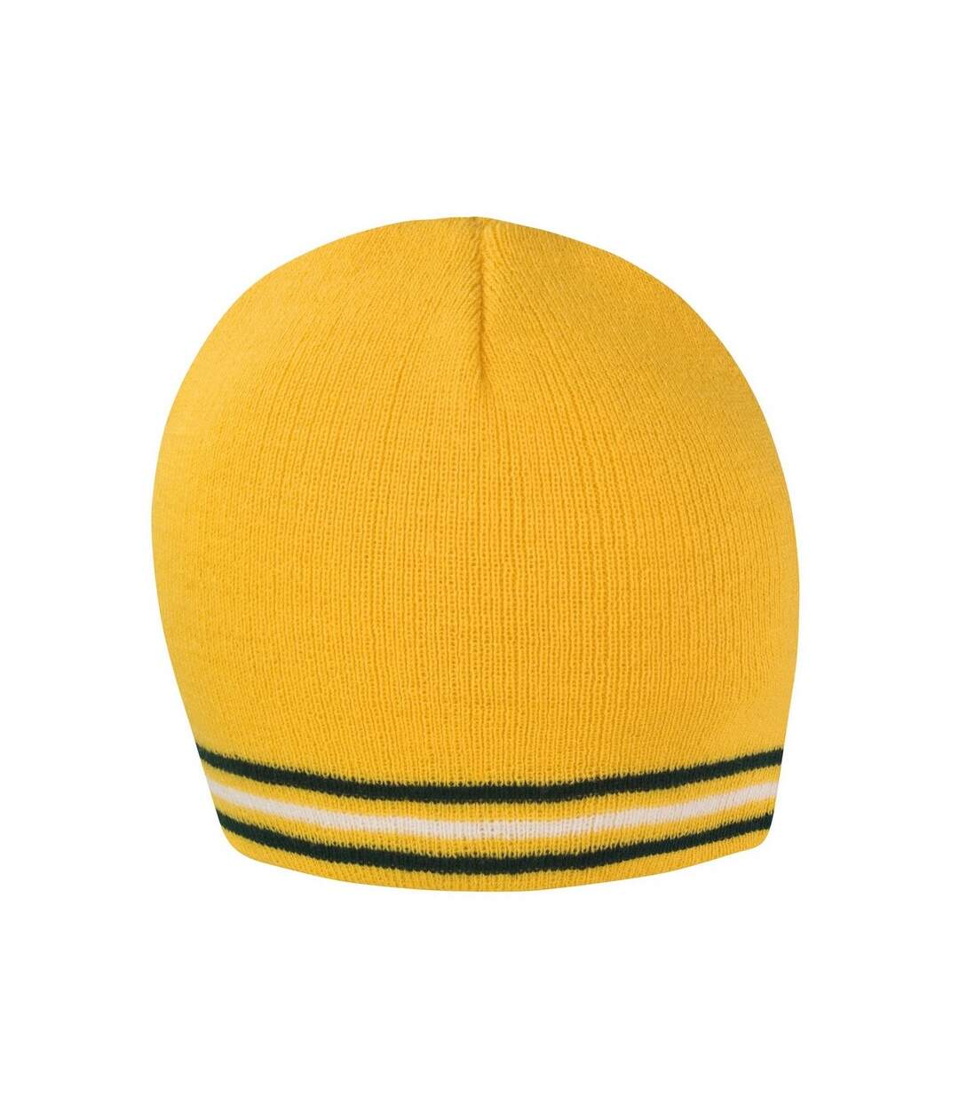 Bonnet National Adulte Jaune Or Vert Blanc Result Winter Essentials-1