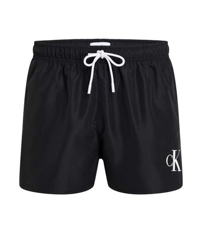 Short de bain noir homme calvin klein jeans drawstring km0km01099 - m